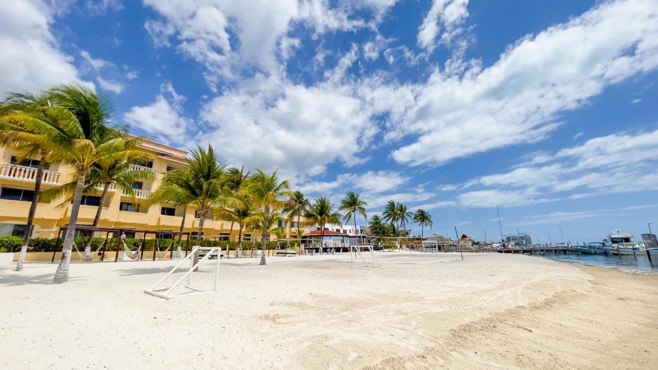 Departamento Primera Linea De Playa Cancún Exterior foto