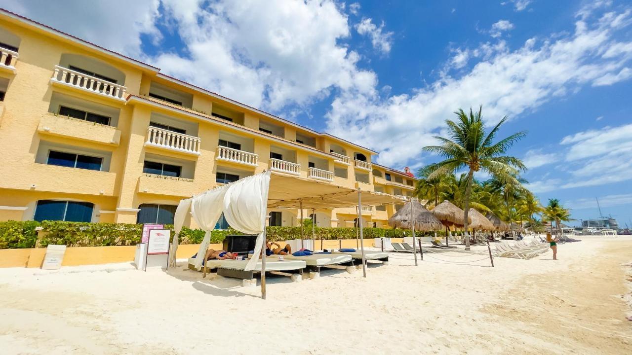 Departamento Primera Linea De Playa Cancún Exterior foto